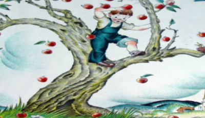 قصة شجرة التفاح و الطفل الصغير لاطفال 5 سنوات