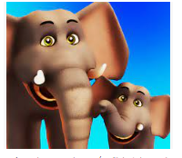قصة الفيل و الموز الاحمرالجزء 1 للاطفال 5 سنوات
